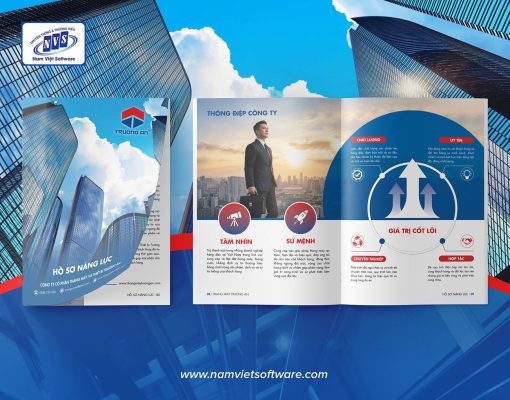 Nam Việt Software chính thức Hoàn thành trọn gói thiết kế và bàn giao hồ sơ năng lực công ty thang máy Trường An đưa vào sử dụng