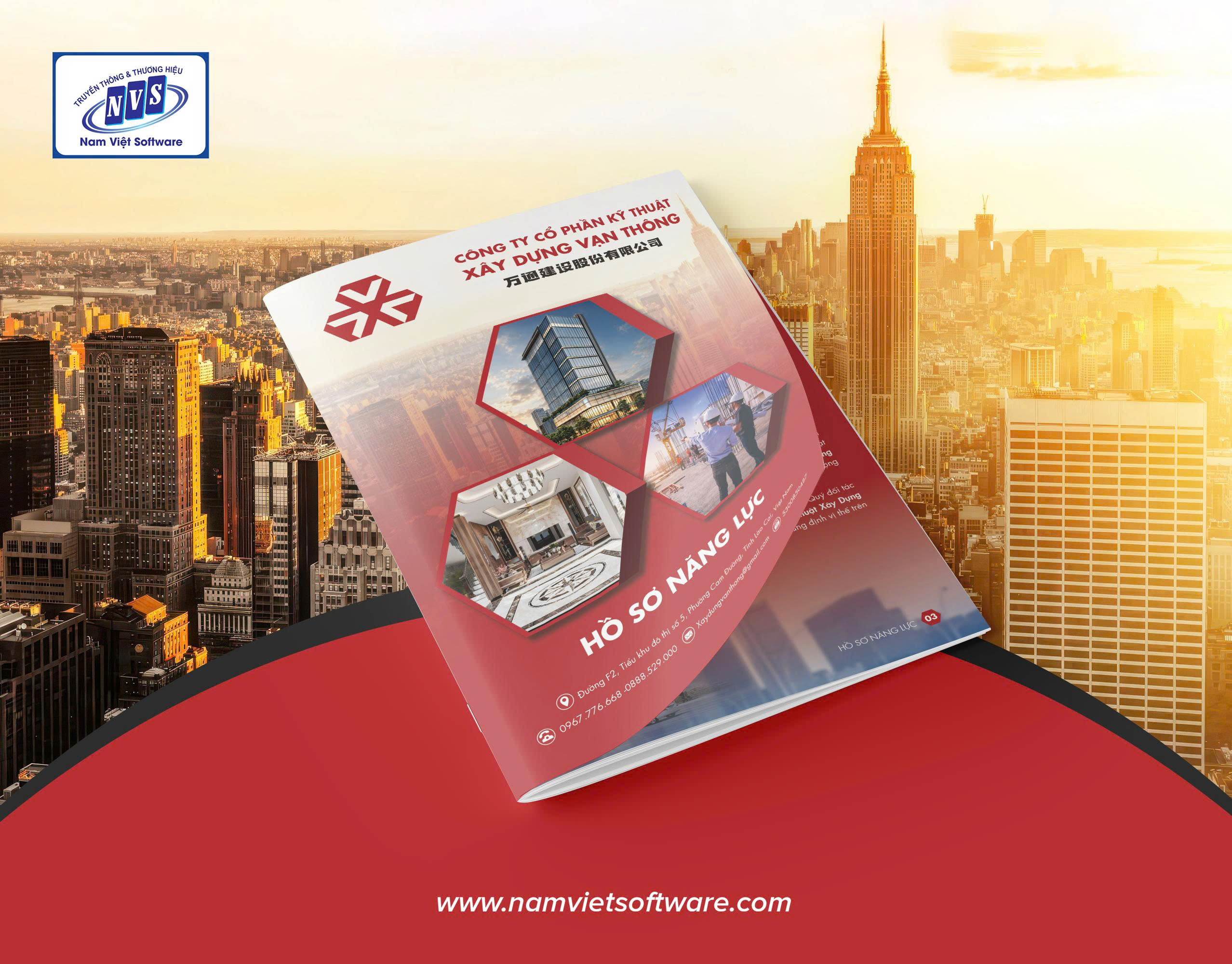 Thiết kế hồ sơ năng lực xây dựng