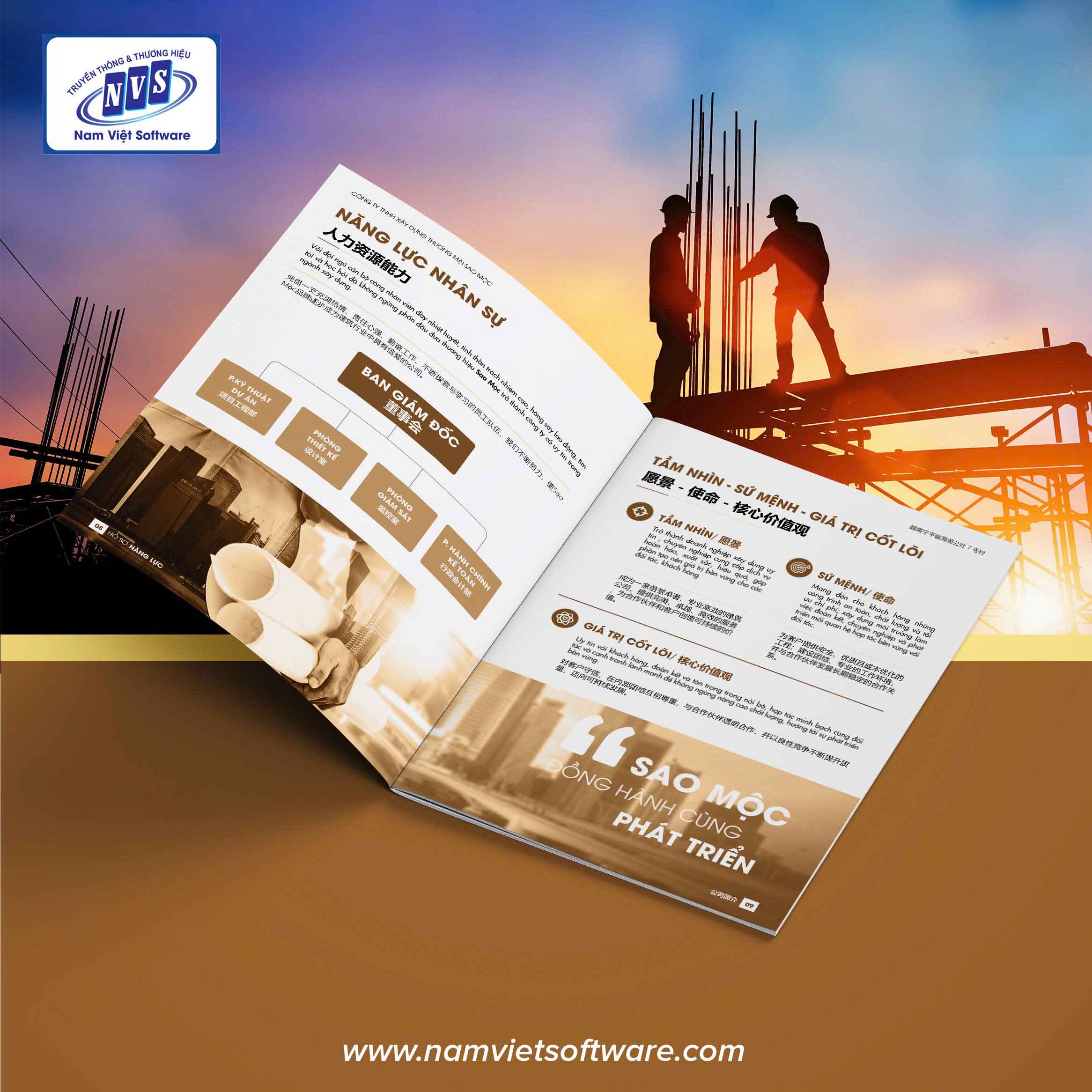 Thiết kế profile đẹp