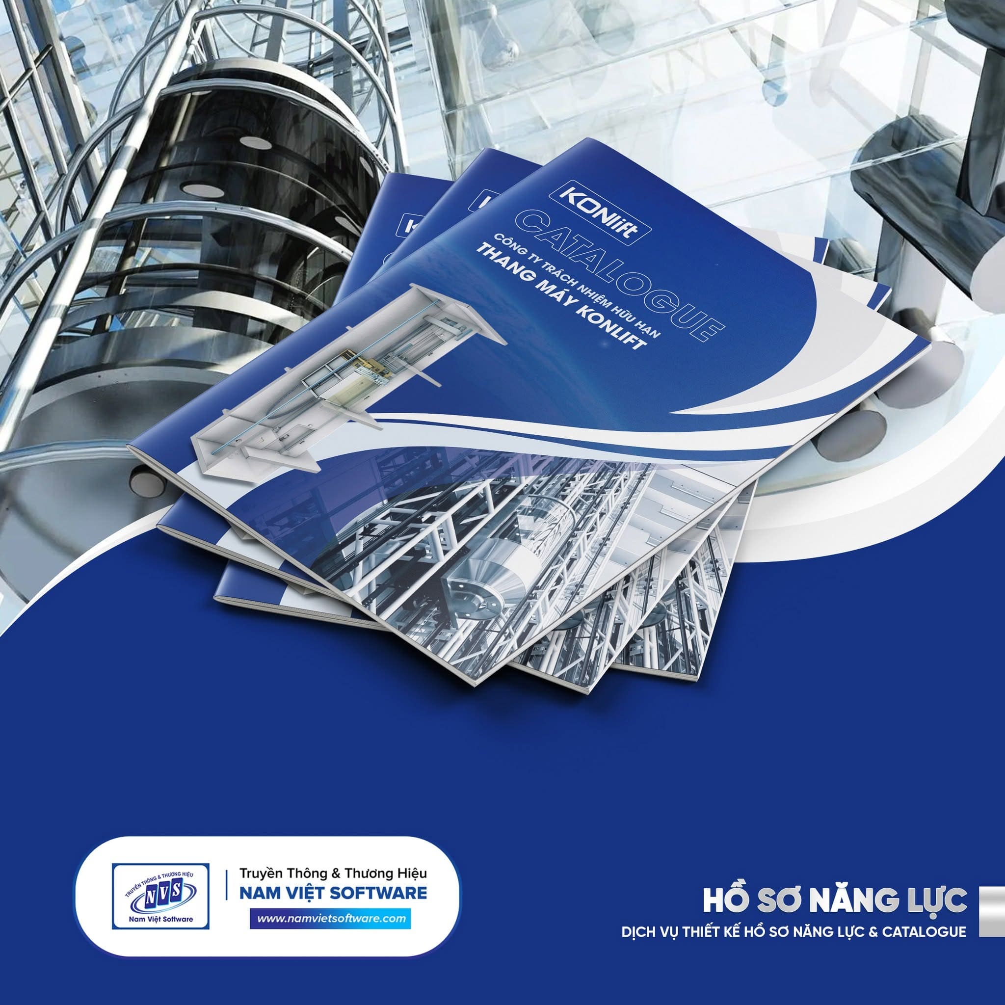 Thiết kế catalogue thang máy hiện đại Thiết kế catalogue thang máy hiện đại