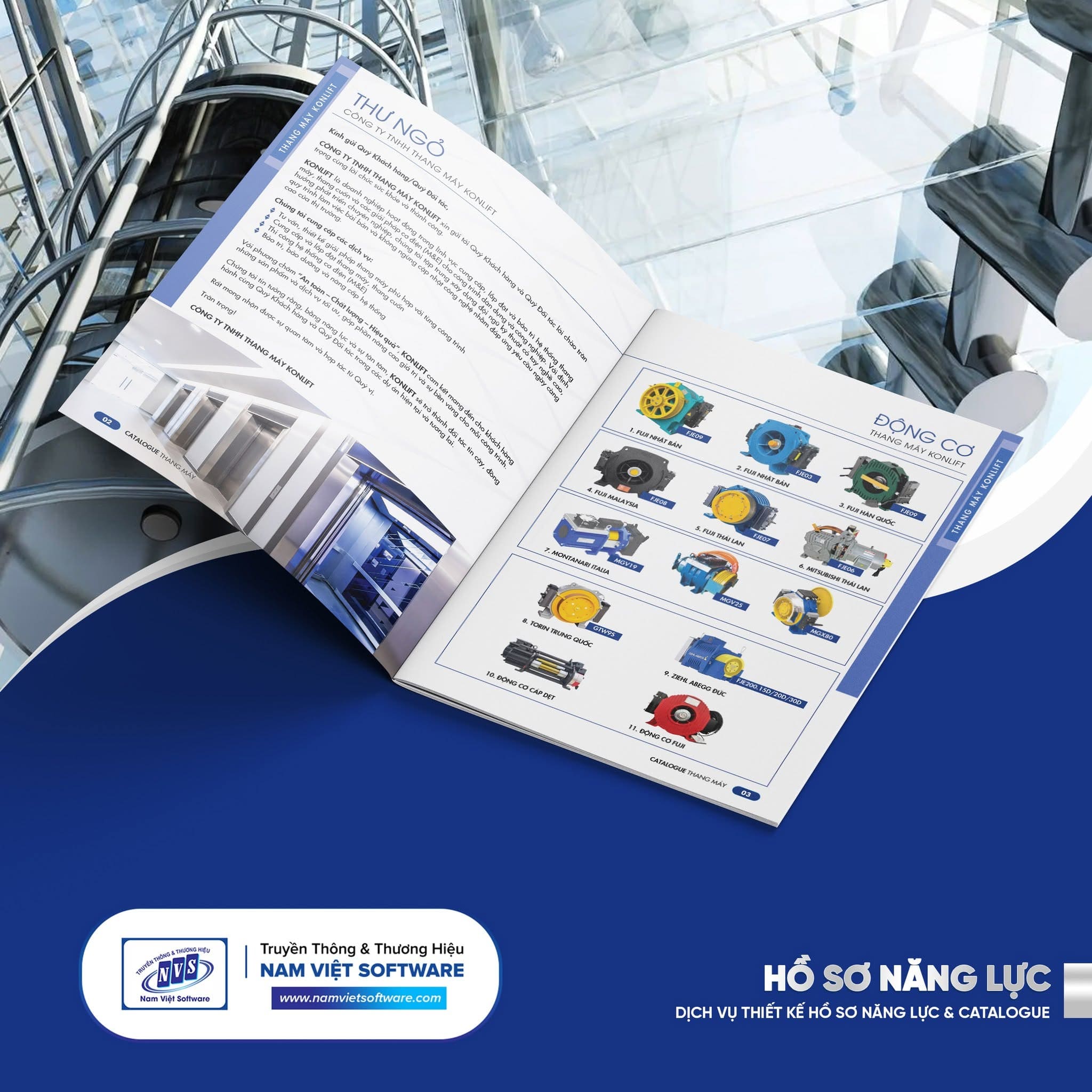 Mẫu catalogue thang máy chuyên nghiệp Mẫu catalogue thang máy chuyên nghiệp