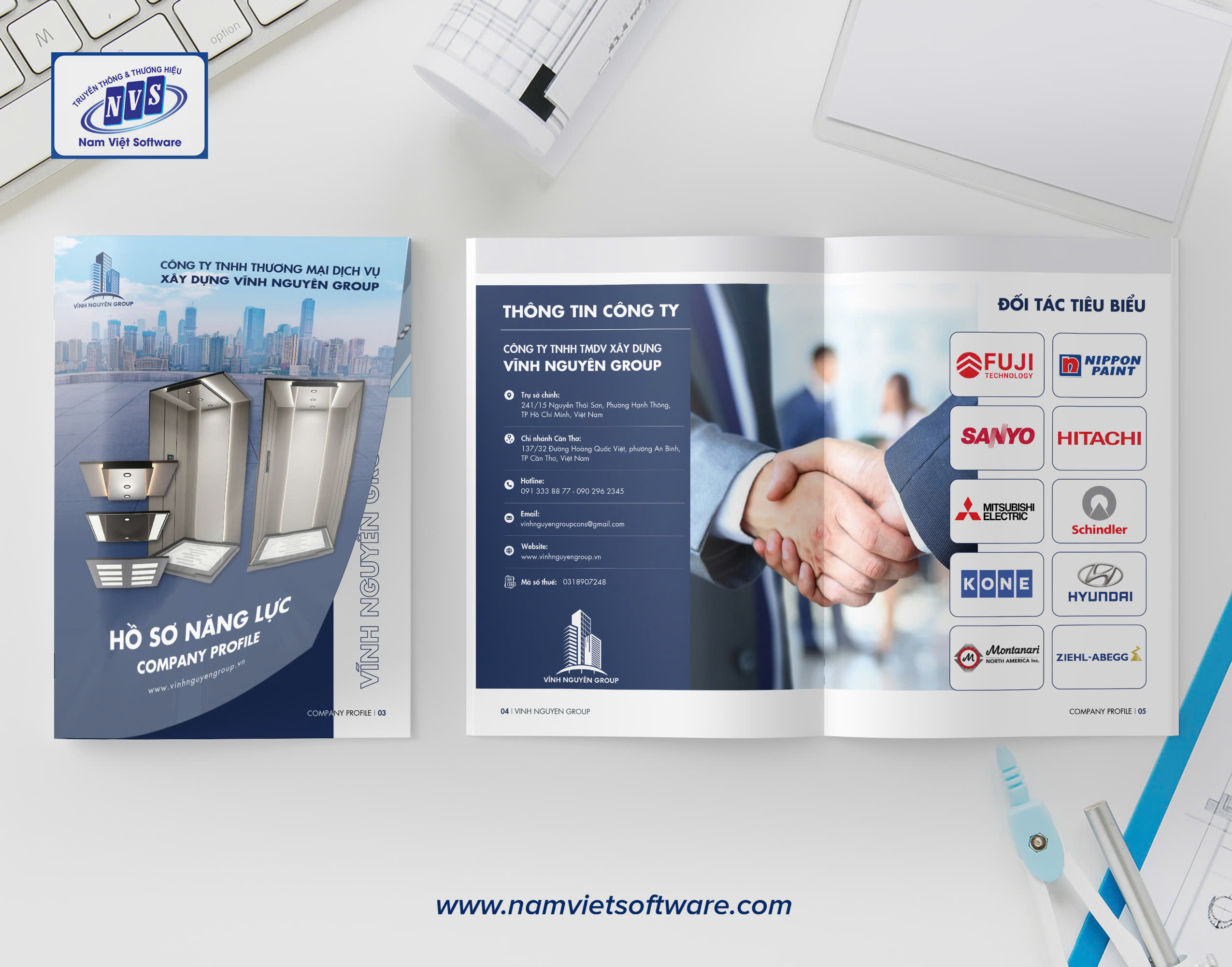 Dịch vụ thiết kế profile công ty thang máy uy tín Dịch vụ thiết kế profile công ty thang máy uy tín