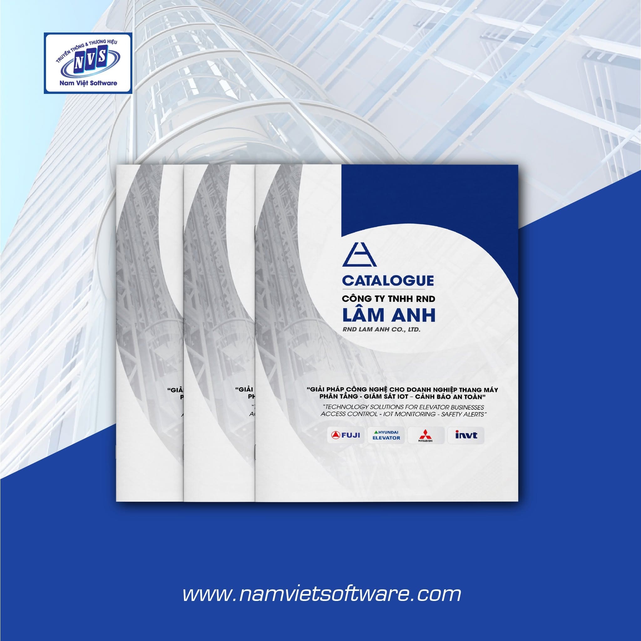 Thiết kế catalogue công ty thang máy với bố cục khoa học và ấn tượng Thiết kế catalogue công ty thang máy với bố cục khoa học và ấn tượng