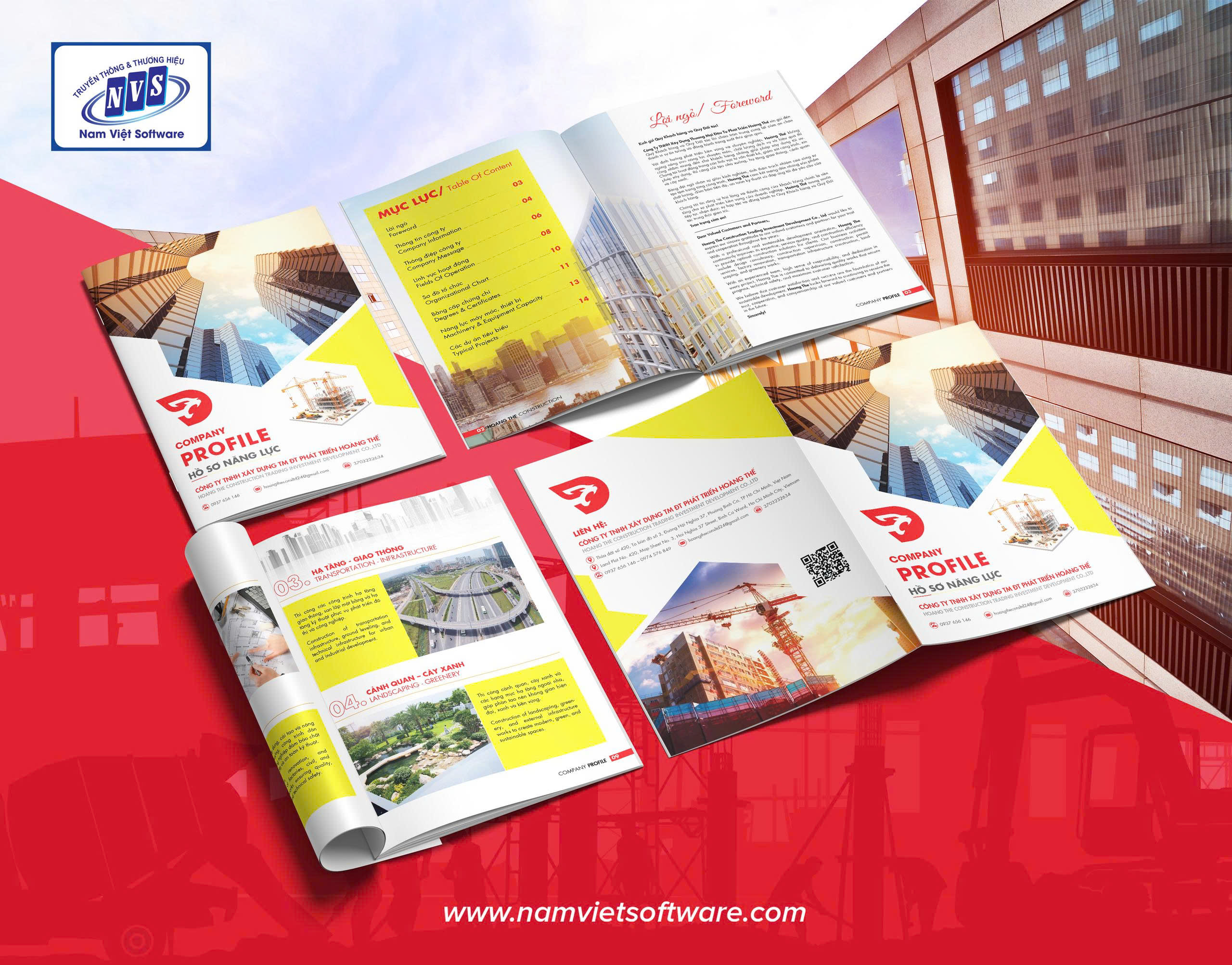 Đơn vị thiết kế profile xây dựng