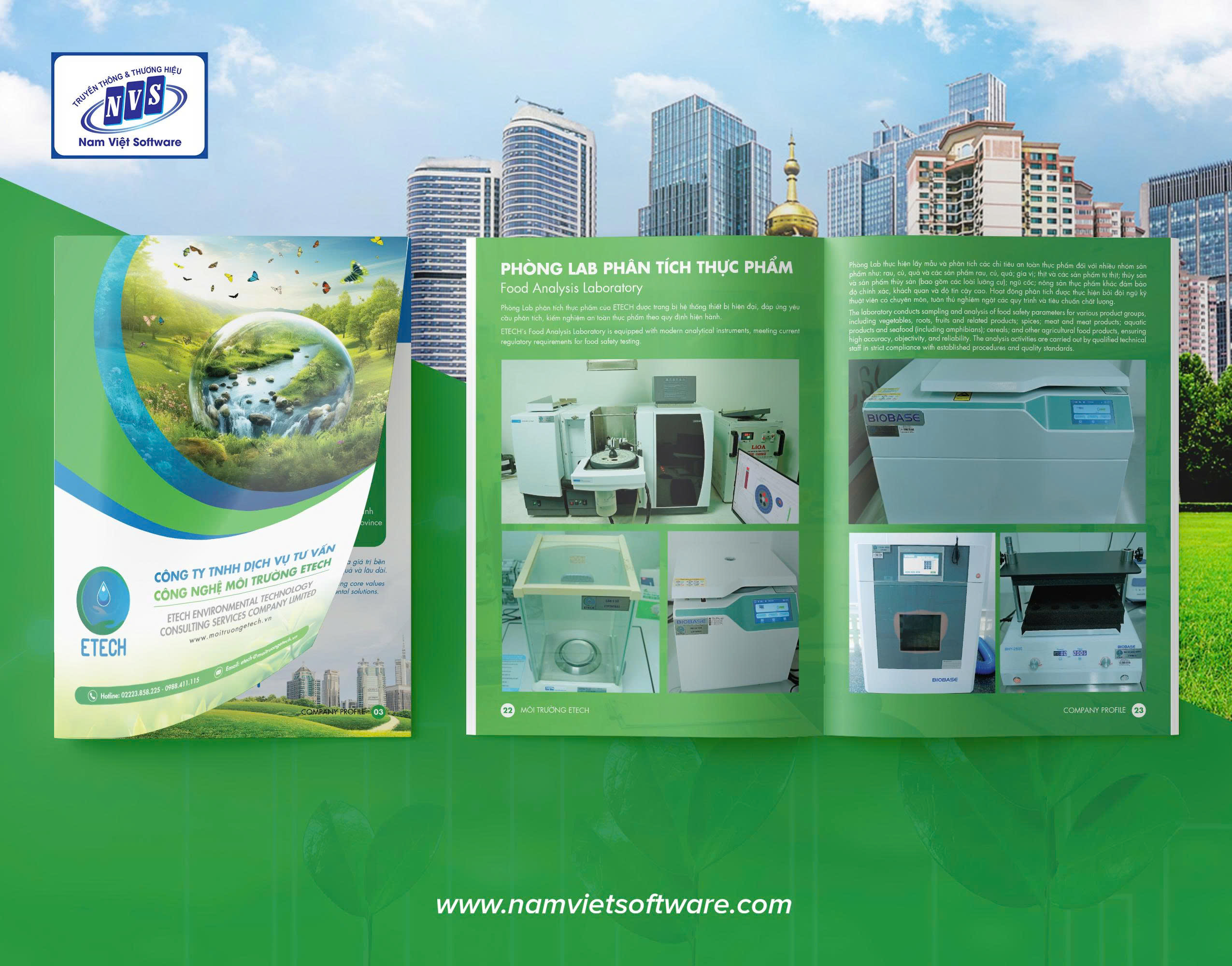 Mẫu hồ sơ năng lực môi trường
