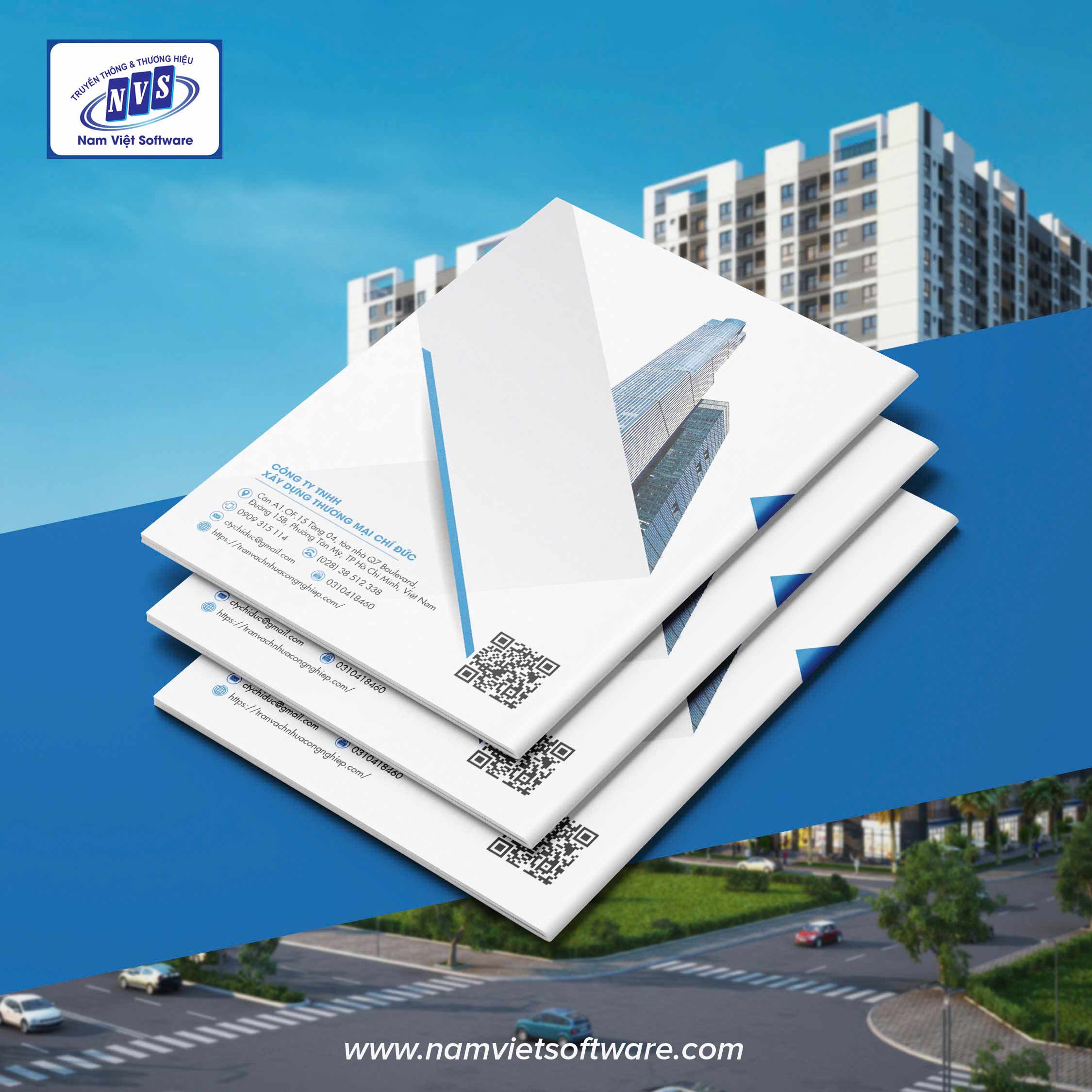 Thiết kế hồ sơ năng lực cho công ty xây dựng dân dụng