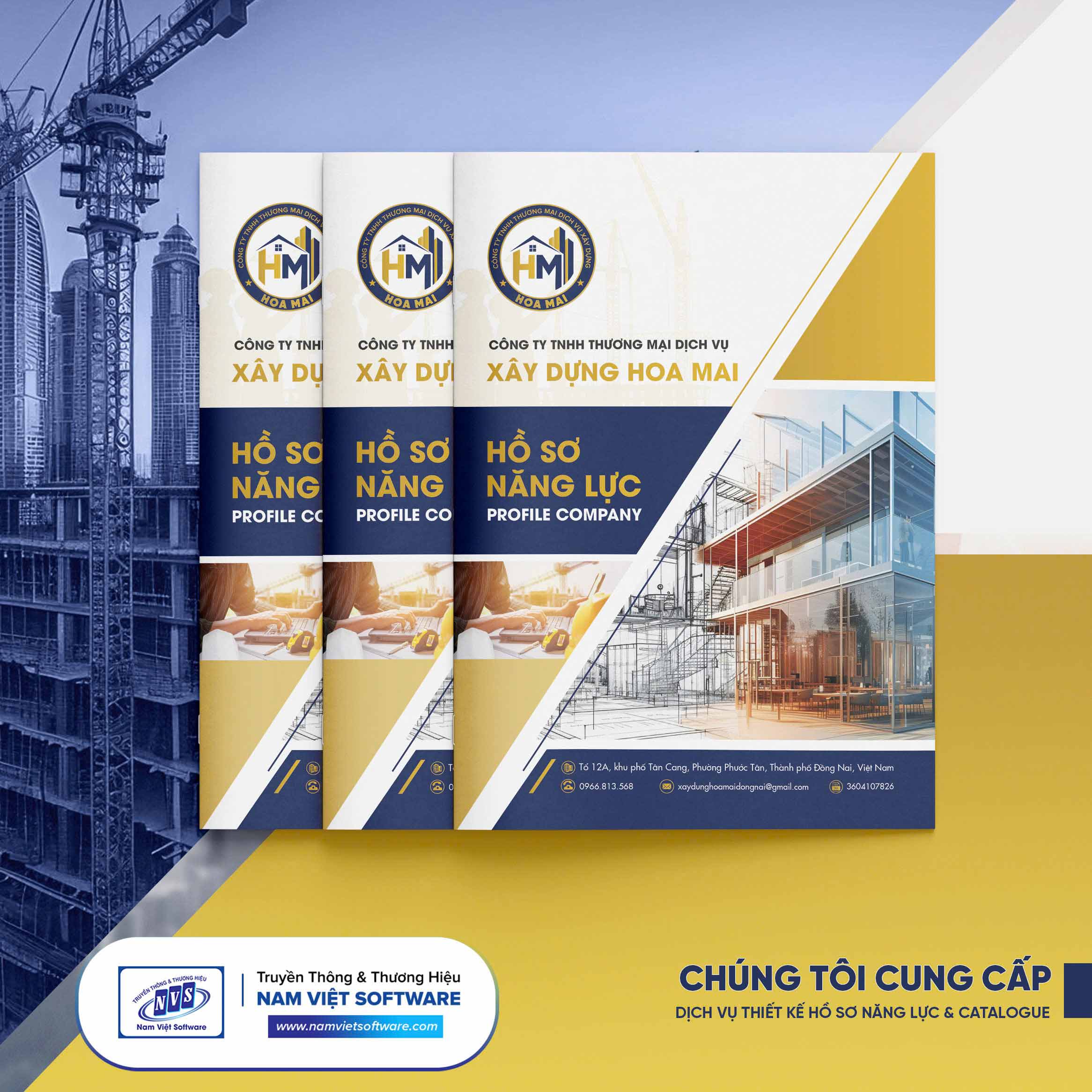 Thiết kế profile công ty kết cấu thép