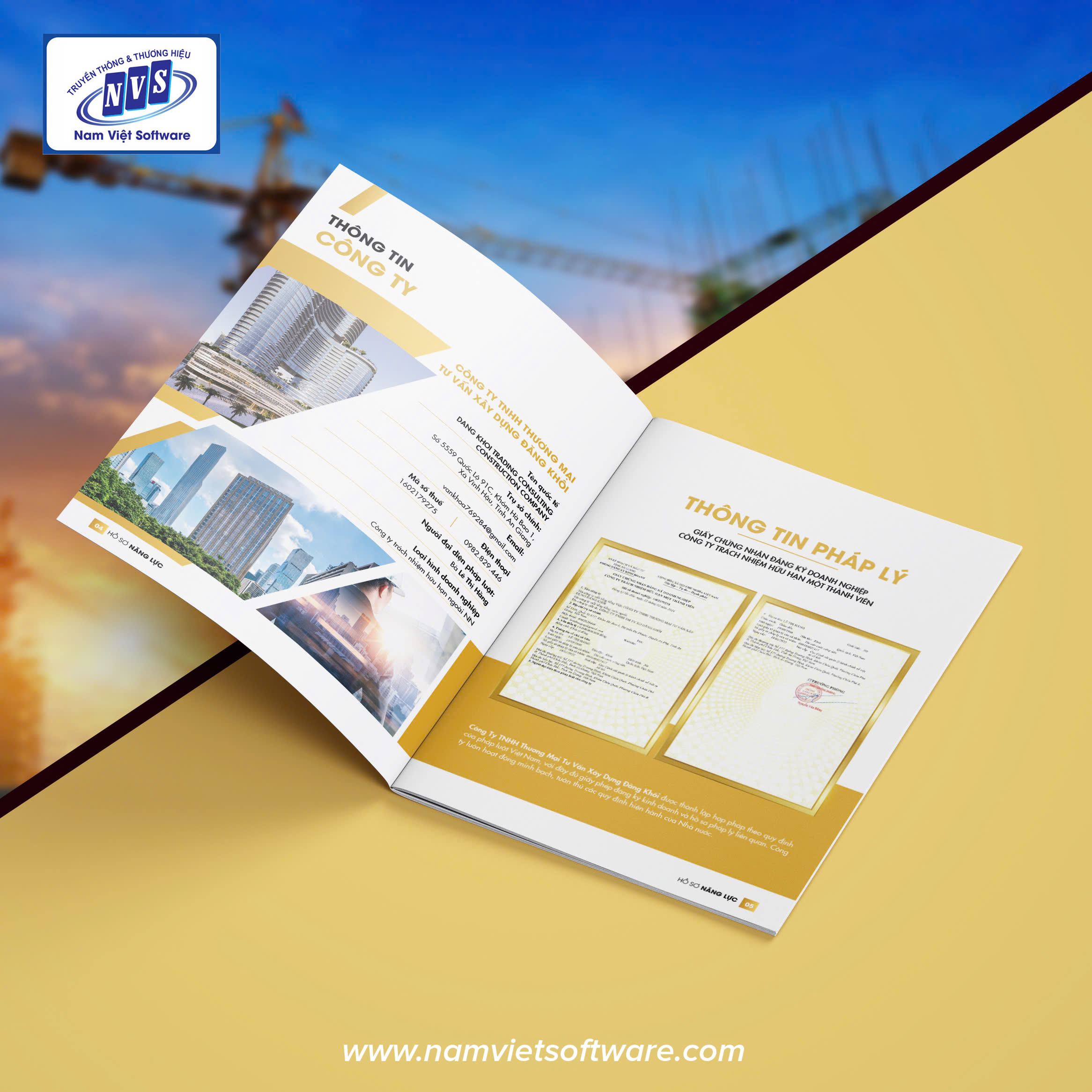 Thiết kế profile xây dựng tại Đà Nẵng