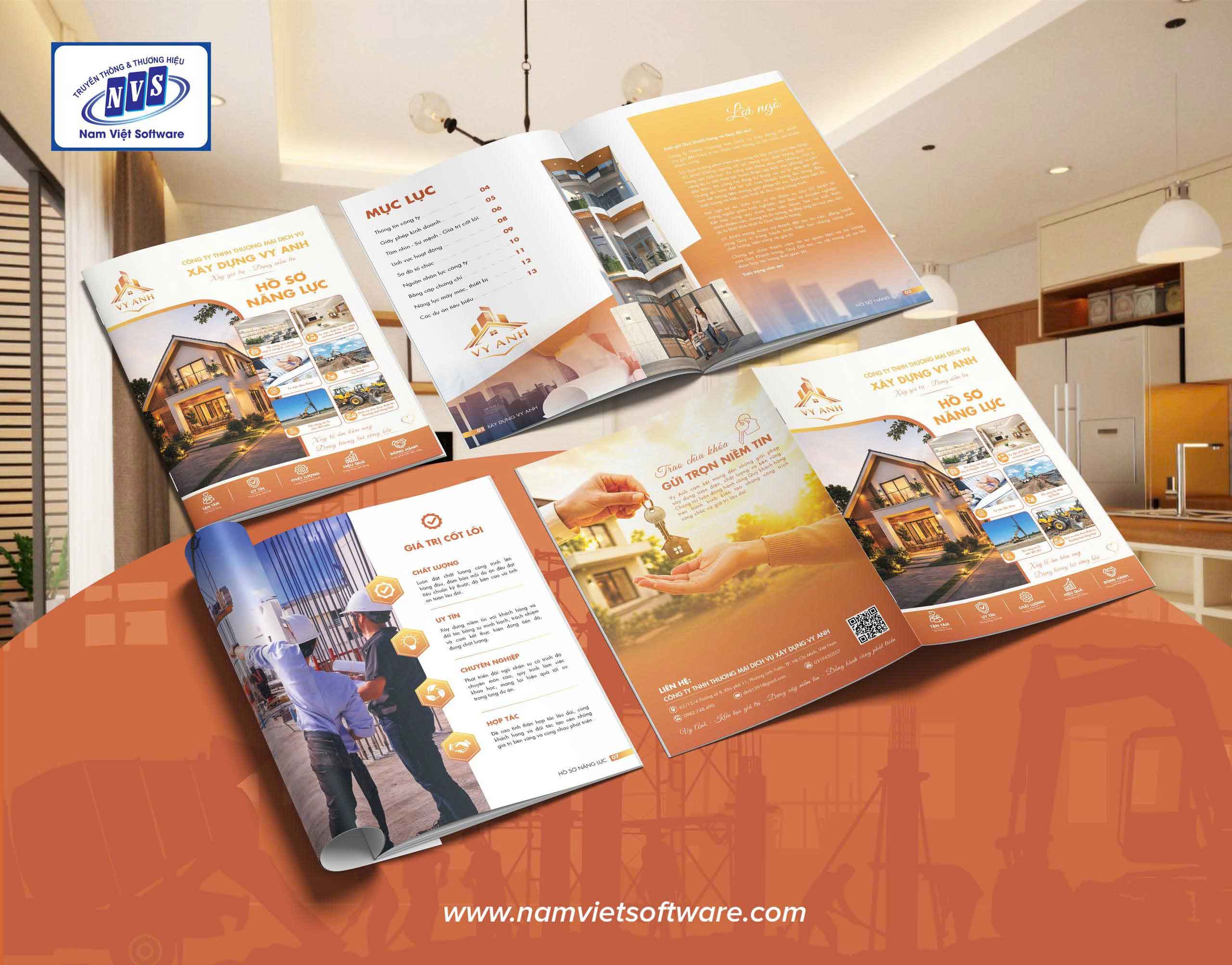 Thiết kế profile xây dựng tại TP.HCM