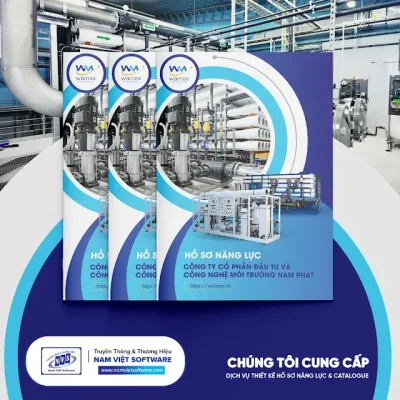 Nam Việt Software chính thức Hoàn thành trọn gói thiết kế và bàn giao hồ sơ năng lực công ty lắp đặt hệ thống lọc nước Nam Phát