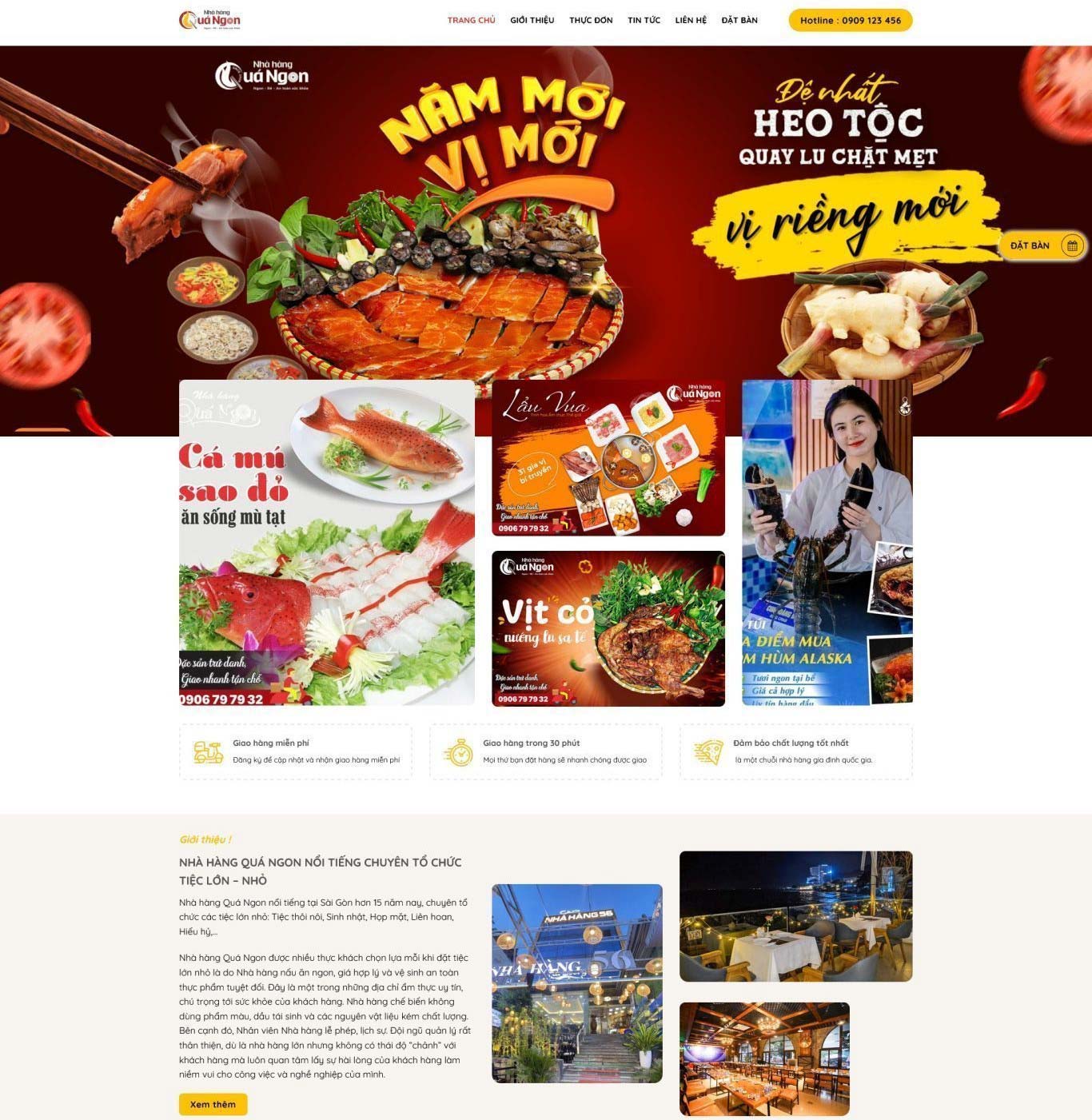Mẫu website 04 Mẫu website 04