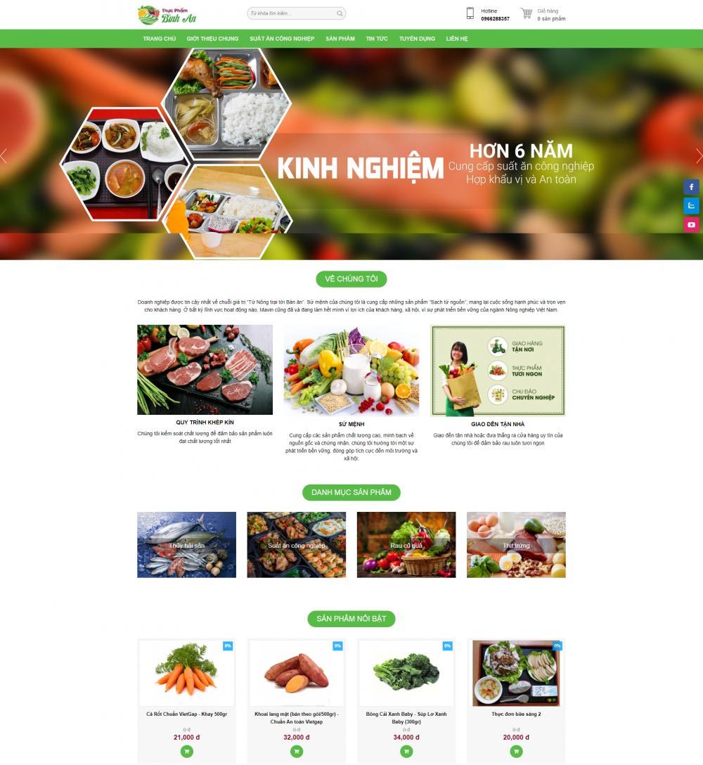 Mẫu website 01 Mẫu website 01