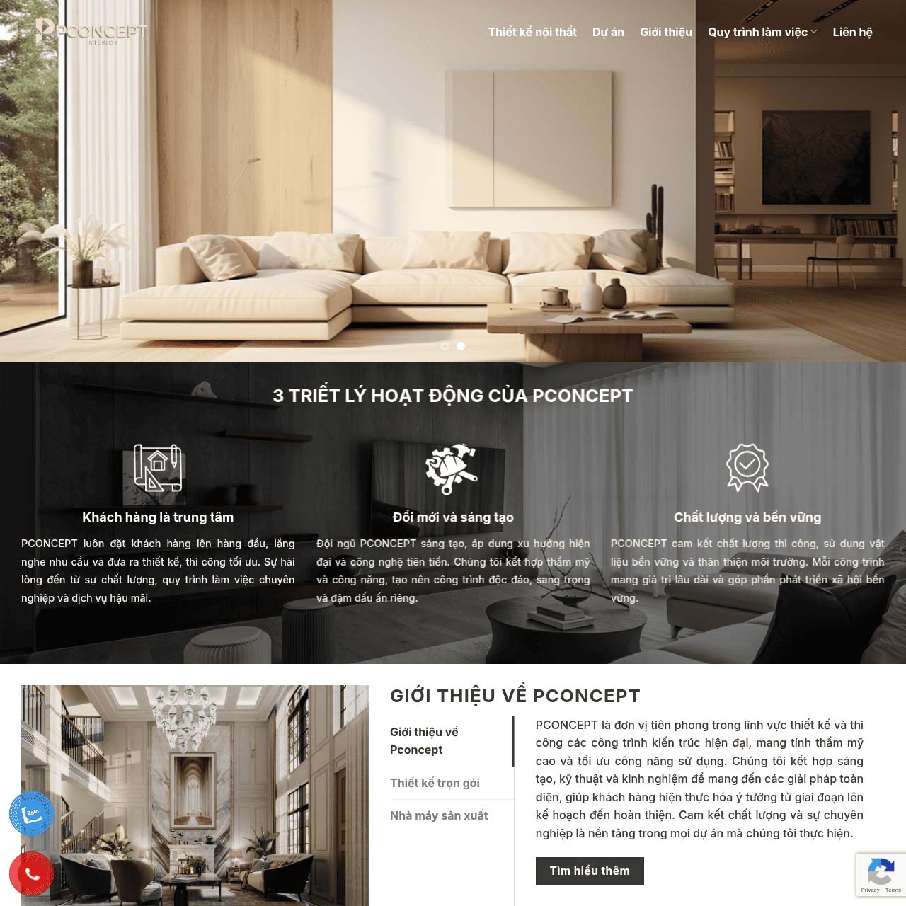 Mẫu website xây dựng 07 Mẫu website xây dựng 07