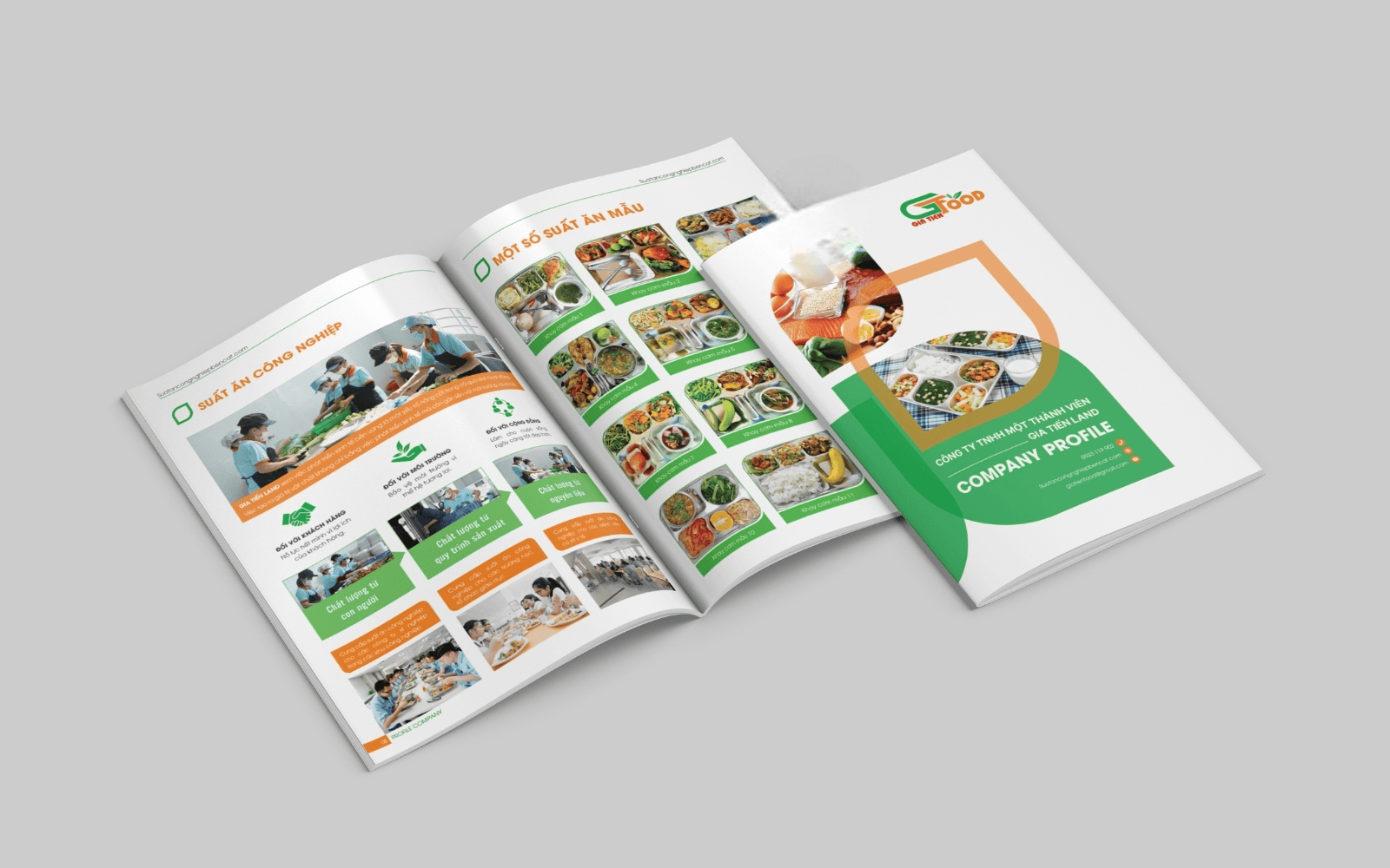 Mẫu profile dịch vụ suất ăn công nghiệp sang trọng Mẫu profile dịch vụ suất ăn công nghiệp sang trọng