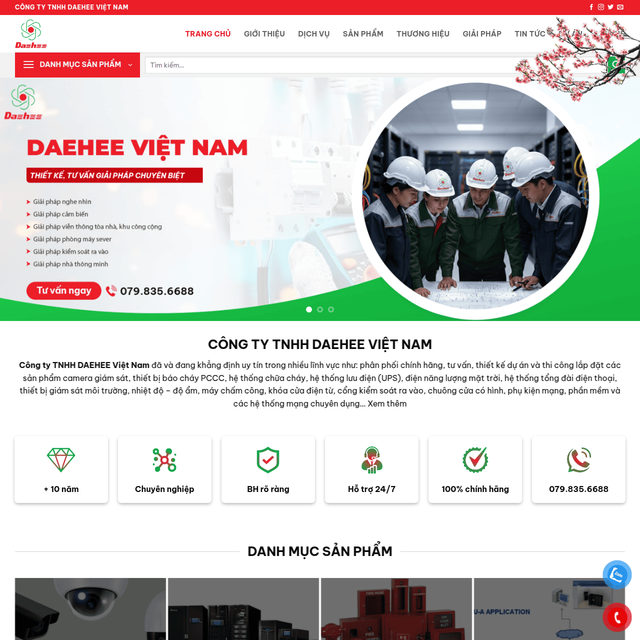 Mẫu website bán hàng thiết bị điện Mẫu website bán hàng thiết bị điện