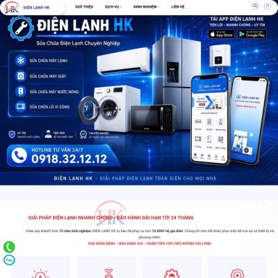 Báo giá thiết kế website điện lạnh ✔️ từ 4 triệu – 12 triệu ✔️ tùy nhu cầu và quy mô. Tham khảo chi phí làm website cùng Nam Việt Software.