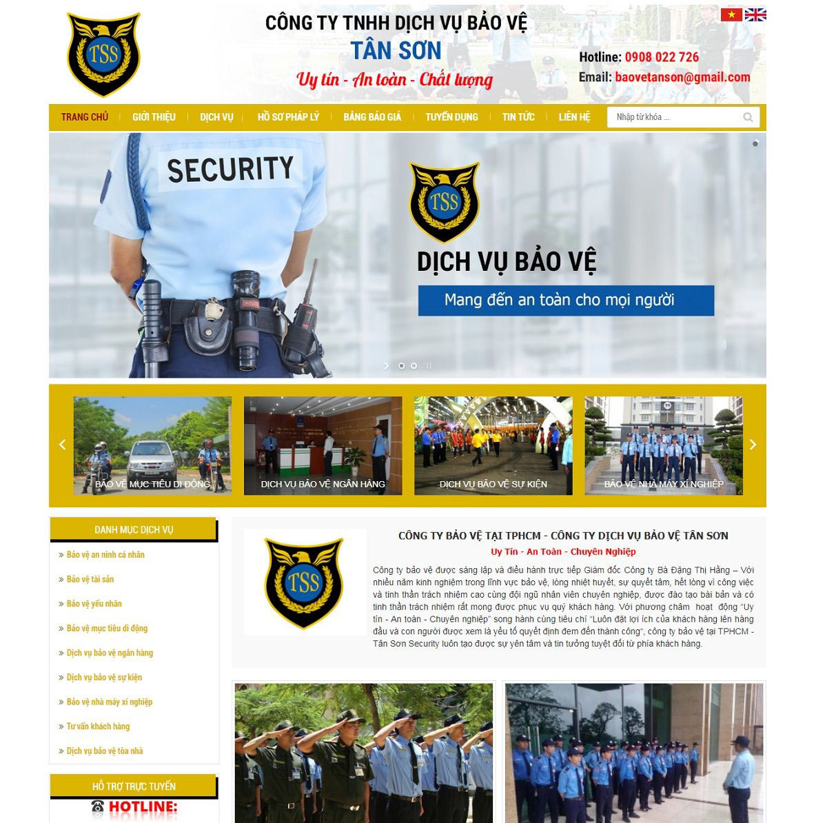 Mẫu web công ty bảo vệ đẹp, Giao diện website công ty bảo vệ, Website dịch vụ bảo vệ chuyên nghiệp Mẫu web công ty bảo vệ đẹp, Giao diện website công ty bảo vệ, Website dịch vụ bảo vệ chuyên nghiệp