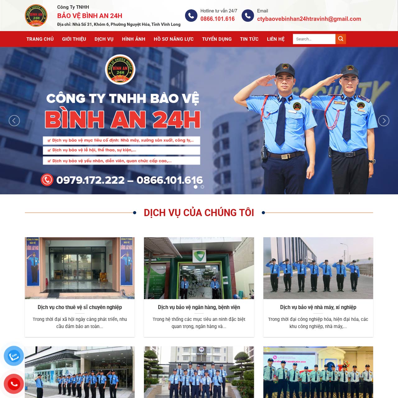 Mẫu website 01 Mẫu website 01