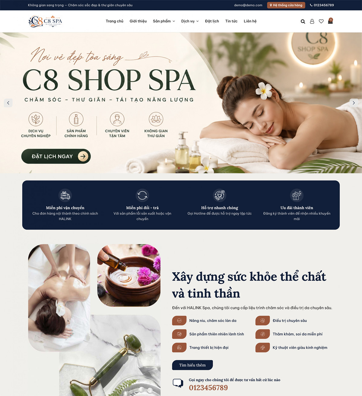 Mẫu website 05 Mẫu website 05