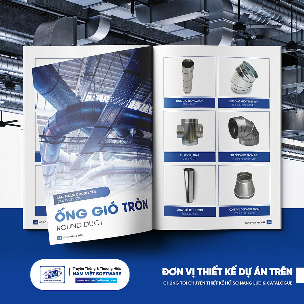 Mẫu hồ sơ năng lực công ty sản xuất lắp đặt ống gió Mẫu hồ sơ năng lực công ty sản xuất lắp đặt ống gió