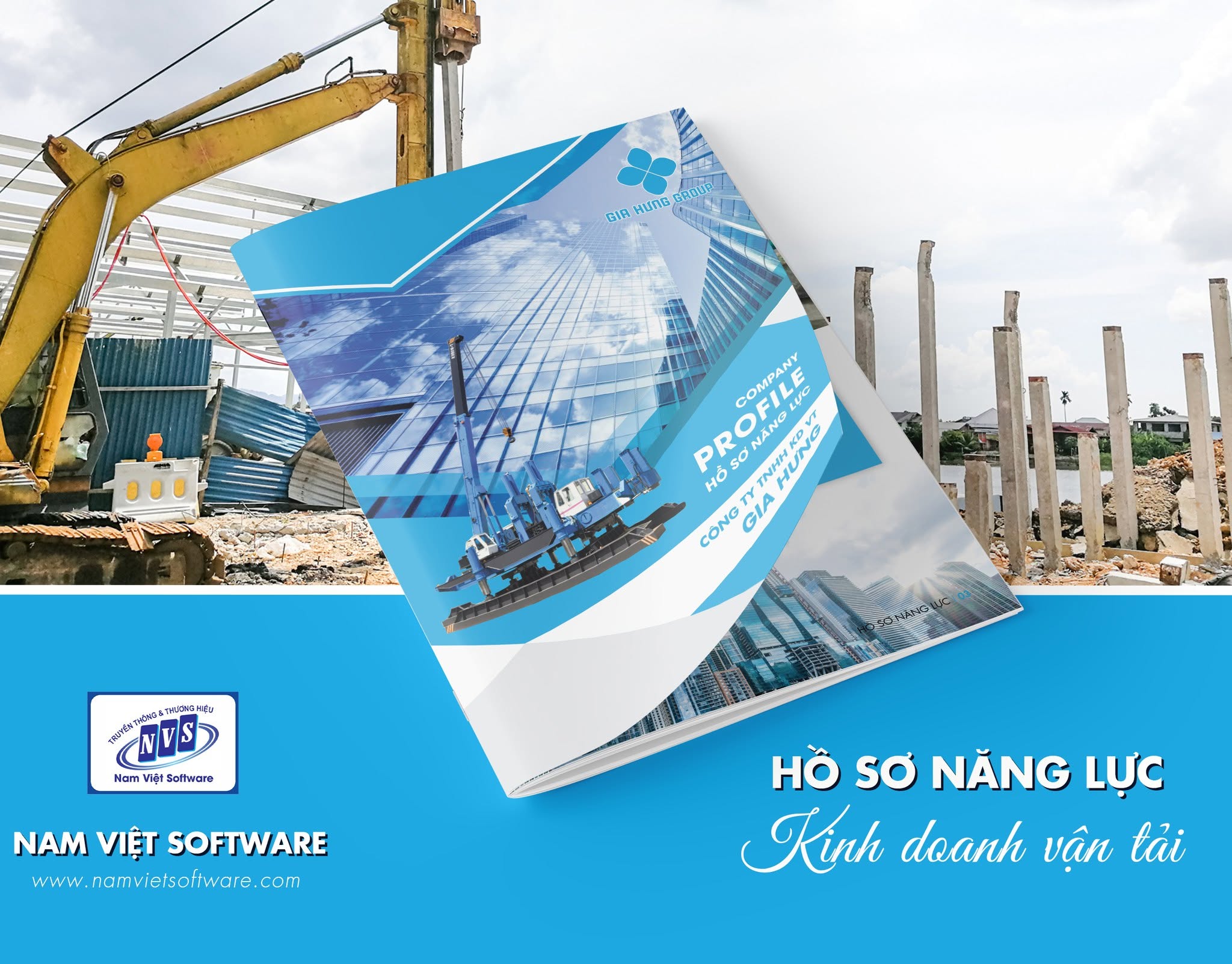 Mẫu thiết kế hồ sơ năng lực công ty ép cọc Mẫu thiết kế hồ sơ năng lực công ty ép cọc