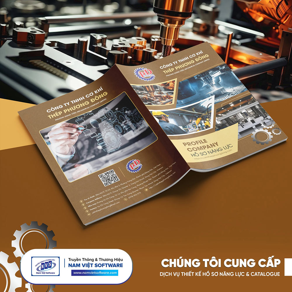 Mẫu thiết kế hồ sơ năng lực công ty cơ khí Mẫu thiết kế hồ sơ năng lực công ty cơ khí