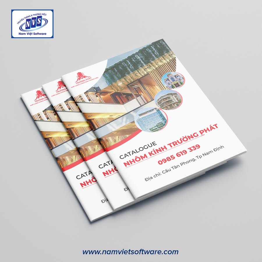 Thiết kế catalogue nhôm kính chuyên nghiệp Thiết kế catalogue nhôm kính chuyên nghiệp